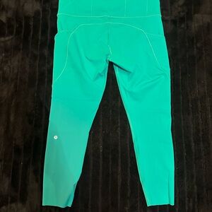 Lululemon Athletica Turquoise Leggings
